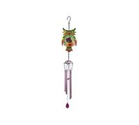 SIGNES GRIMALT Mobile sonore en métal Chouette modèle Vert - Hauteur 93 cm - Largeur 12 cm - Profondeur 7 cm