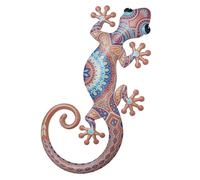 Signes Grimalt - ORIGEN Home Decor Jardin Lézard Figurine de Lézard Marron - 30x14x1cm