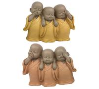 Signes Grimalt - ORIGIN Home Decor Moines Voir Pas Entendre Parler 2U Bouddhas