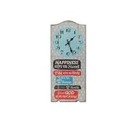 SIGNES GRIMALT Pendule rétro en bois 70 cm