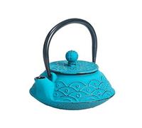 SIGNES GRIMALT Petite théière de type japonaise Turquoise en fonte 0.2 litre