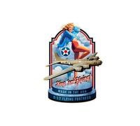 SIGNES GRIMALT Plaque métallique relief Pin Up - Hauteur 59 cm x largeur 43 cm x Profondeur 1 cm