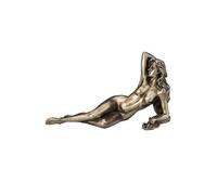 SIGNES GRIMALT Statuette en résine Femme Nue de couleur bronze - Hauteur 11 cm - Largeur 22 cm - Profondeur 9 cm