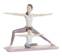 Statuette Yoga Maman et Enfant
