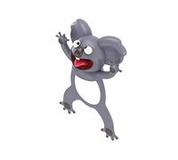 Signet,3D Animaux Marque-page,Signets d'animaux,Joli Marque-page de Livre Bureau Papeterie École, Cadeau Drôle pour Enfants Étudiants (A)