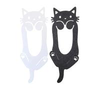 Signet En Forme De Chat | Signet Avec Un Porte-Clip,2 Marque-Pages Chat Mignon,Pour Étudiants Femmes Enseignantes Filles Garçons Adolescents Amateurs École Lieu De Travail Étude