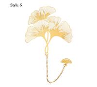 Signet En Métal Avec Pendentif, Marque-Page Animal Ajouré De Style Chinois, Couleur Or, Vintage Feuille De Lotus, Signet Créatif, Papeterie Cadeau