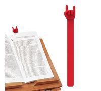 Signet en silicone | marque-page portable en forme de dessin animé 3D pour la lecture,Marqueur de Page de livre amusant en Silicone Flexible pour femmes, marque-pages de lecture pour les amateurs de l