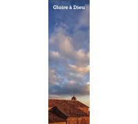 Signet prière et liturgie - Gloire a Dieu - Lot de 10