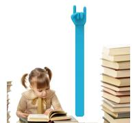Signets 3D pour | Marqueurs de page créatifs en forme de doigt en forme de dessin animé 3D,Porte-Page de livre multifonctionnel en Silicone, beau marqueur de Page de livre amusant pour les cadeaux de