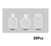 Signets De Fleurs Séchées Transparentes, 15 Pièces, Autocollants Décoratifs, Clips Pour Pages De Fleurs Faites À La Main, Pour Écoliers