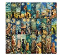 Signets - Marque-pages Animaux pour Amoureux des Chats | 30 Pour Lecture Pour Les Amateurs De Livres Enseignants Étudiants École