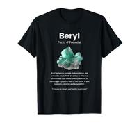 Signification des pierres précieuses : cristal de béryl, signification du béryl T-Shirt