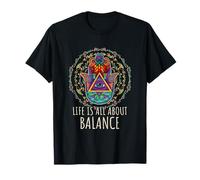 Signification spirituelle méditation bouddhiste protection de la main de Fatima T-Shirt