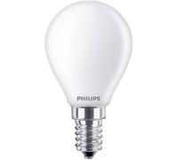 Philips Corepro LED Lustre E14 Boule Dépolie 6.5W 806lm - 827 Blanc Très Chaud | Équivalent 60W