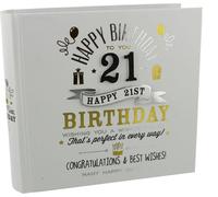 Signography Album photo d'anniversaire 4 x6 - 21e WD698 (Taille unique) (Blanc)