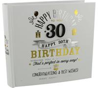 Signography Album photo d'anniversaire 4 x6 - 30e WD699 (Taille unique) (Blanc)