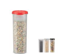 SIGNORA WARE Boîte de rangement à spaghetti avec couvercle - 850,5 g - 20,3 cm de haut - Organiseur de pâtes pour garde-manger - Étanche et hermétique - Sans BPA pour nouilles, café, haricots