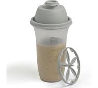 SIGNORA WARE Shaker Protéiné de 500ml, pour Boisson Protéinée, Compléments Alimentaires En Poudre, Protéines de Musculation, Vinaigrettes, Gourdes de Sport Sans BPA