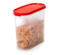 Signoraware Modular Oval Plastic Container, 1.7 litres, Red