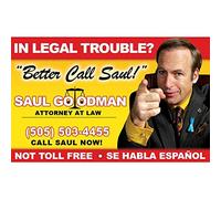 Signs 4 Fun Permis de Conduire Saul Goodman