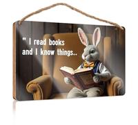 Signs And Plaques I Read Books And I Know Things Pool Stuff Pool Stuff(20 x 30 cm)