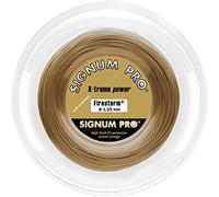 Signum Pro Firestorm Cordage de raquette de tennis 100 m x 1,30 mm Or