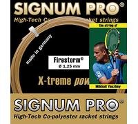 SIGNUM PRO Firestorm Garniture Cordage de Tennis Or 1,20 mm x 12 m