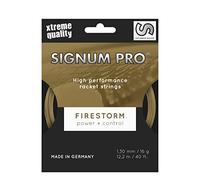 SIGNUM PRO Firestorm Garniture Cordage de Tennis Or 1,30 mm x 12 m