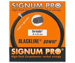 Signum Pro KR1007581,29 Tornado Corde de raquette de tennis Noir 12 m / 1,29 mm