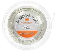 SIGNUM PRO Plasma Pure Bobine Cordage de Tennis Blanc 1,18 mm x 200 m