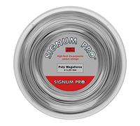 Signum Pro Poly Megaforce 200M Silber Tennis Bobine Cordage 200M Monofilament Argent 1,24