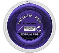 Signum pro sp2ts124 thunderstorm bobine cordage de tennis violet 1,24 mm x 200 m