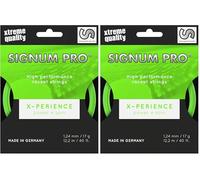Signum Pro X-Perience Accessoire d'entraînement Adulte Unisexe, Vert, 12m (Lot de 2)