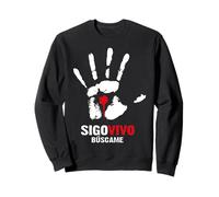 Sigo Vivo Búscame Versículos Frases Christian Spanish Verse Sweatshirt