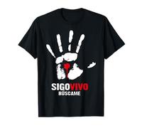 Sigo Vivo Búscame Versículos Frases Christian Spanish Verse T-Shirt