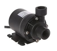 SIGOEC Pompe Submersible 800L/H 5m DC 12V Pompe à Eau de Circulation d'eau de Moteur sans Brosse Solaire Pompe de cale de Bateau