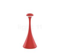 Sigor Nudrop mini lampe de table, sans fil, rechargeable - rouge feu