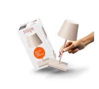 Sigor Nuindie 2.0 mini, lampe sans fil, rechargeable - beige dune