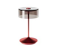 SIGOR Numotion - Lampe de table LED à intensité variable pour l'intérieur et l'extérieur - IP54 - Protection contre les éclaboussures - Hauteur : 26,5 cm - Rechargeable avec Easy Connect - Durée