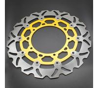SIGRIDS Moto Frein Disque Disque De Frein Avant Flottant pour Moto, 320mm, en Acier Inoxydable Et en Aluminium, Rotor, pour YZF R25 R3 YZF-R3 2015 2016 2017 2018