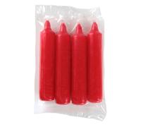 Sigro Lot de 12 bougies de l'Avent 20 x 105 mm Cire Rouge Taille unique