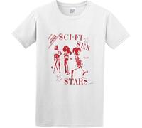 Sigue Sigue Sputnik B-52S Adam Ant New Wave Punk Rock O Neck Men T Shirt White