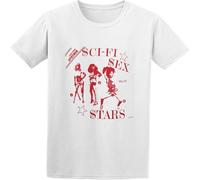 Sigue Sputnik B-52S Adam Ant New Wave Punk Rock O Neck Men T Shirt White 3XL