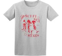 Sigue Sputnik B-52S Adam Ant New Wave Punk Rock O Neck Men Tees T Shirt Grey XXL