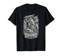 Sigurd Dragon Blood Destiny Rune Warrior T-Shirt