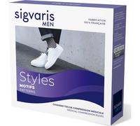 Sigvaris 2 Styles Transparent Mariniere Hombre Azules Blanca LL 1 Par