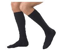 Sigvaris Essentiel Microfibre Homme Chaussettes Classe 2 Normal Taille L Noir