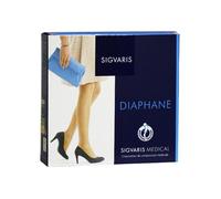 Sigvaris Essentiel Semi-Transparent Bas Auto-Fixants Classe 2 Normal Taille XL Dune