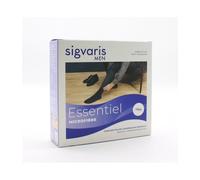 Sigvaris Men Essentiel Microfibr 2 Chaussette Gris Cl LN 1 Paire